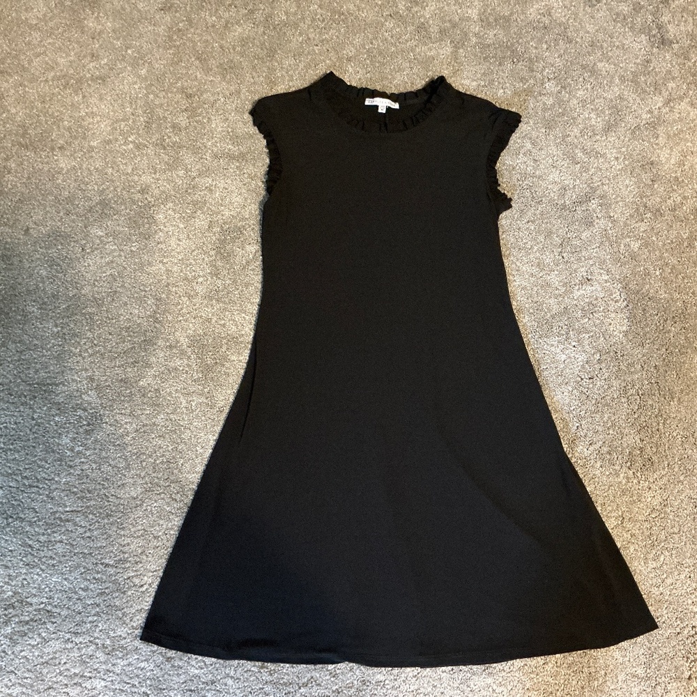 Sophisticated Black Cocktail Dress-MEDIUM